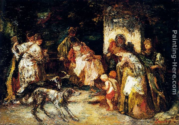 Adolphe Monticelli The Offering